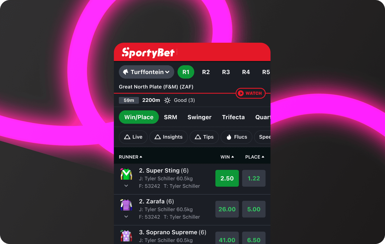 SportyBET Launches BetMakers’ RaceBook+ Embedded Racing
Solution in South Africa